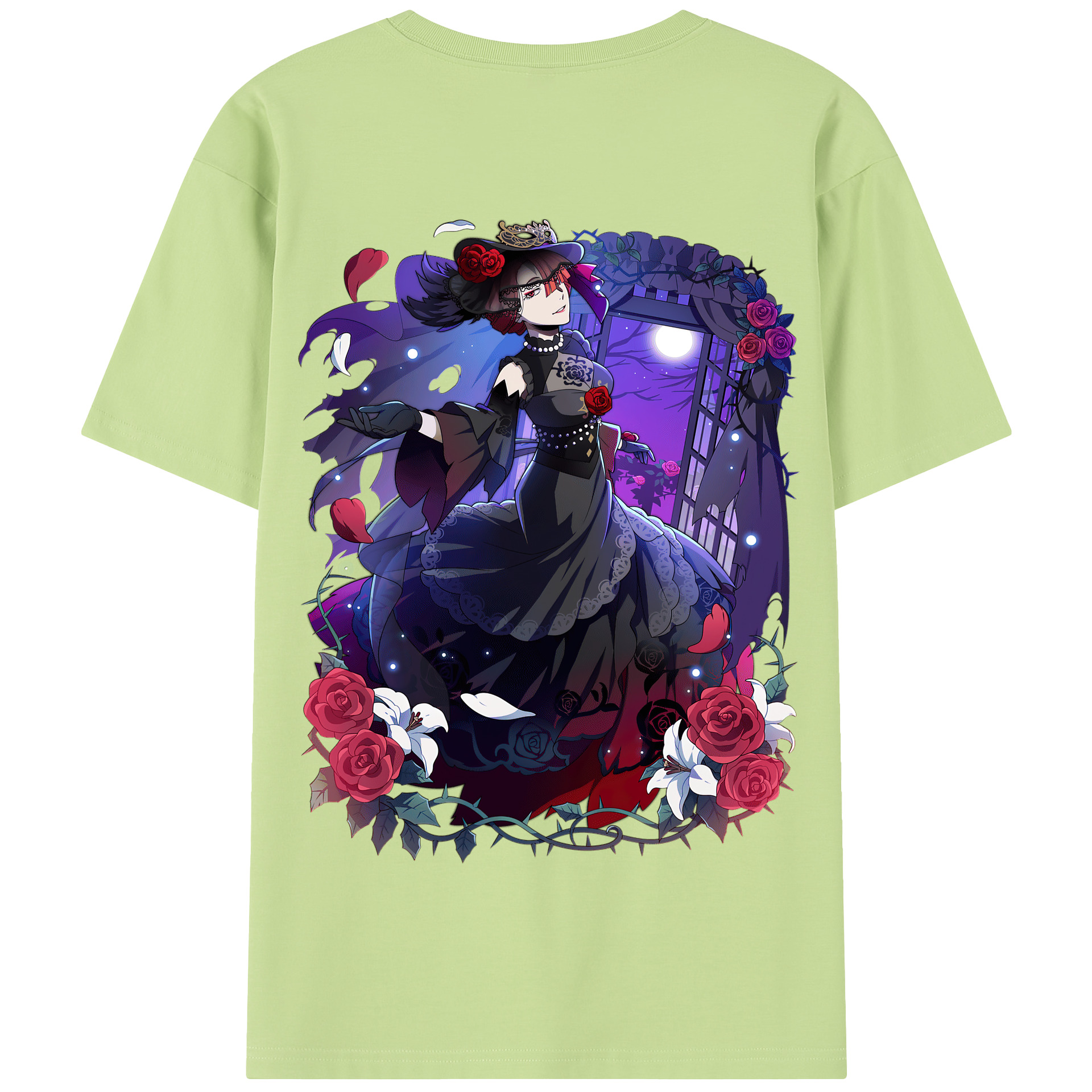 （画像用） 文豪ストレイドッグス Bungo Stray Dogs 綿100％半袖Tシャツ（背面プリント）